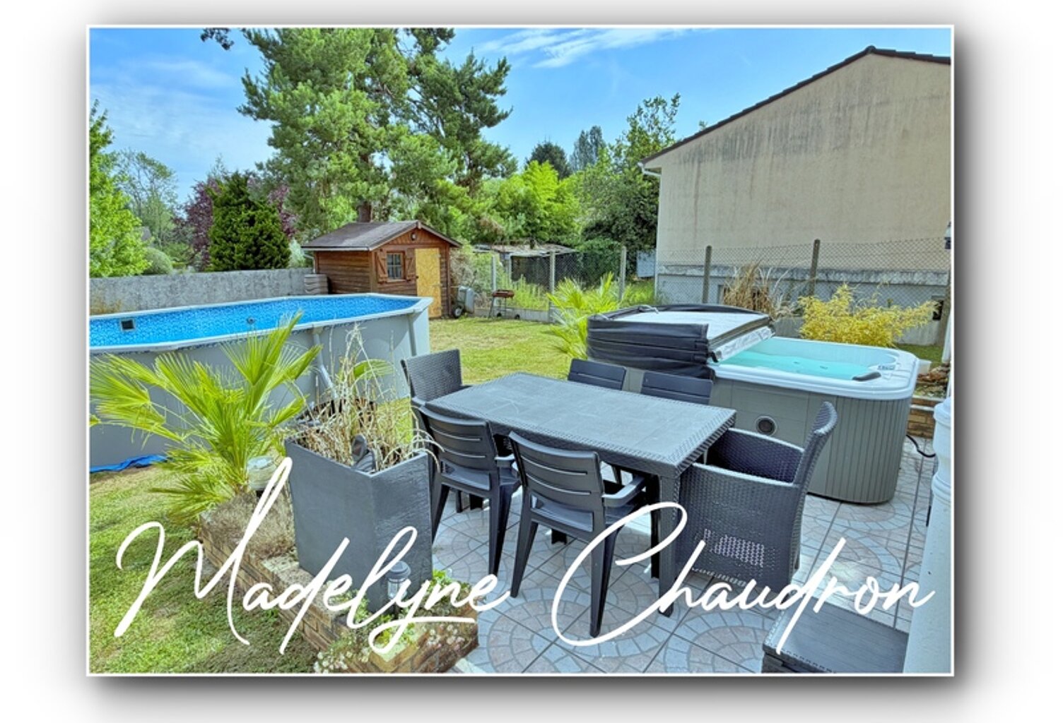 BOURAY-SUR-JUINE – Maison familiale de 120 m² – Terrain de 900 m² – Piscine – Jacuzzi – Sous-sol total – Aucun travaux — photo 1