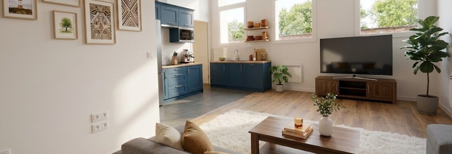Appartement 3 Pièces 66 m² à vendre à Reims (51100)