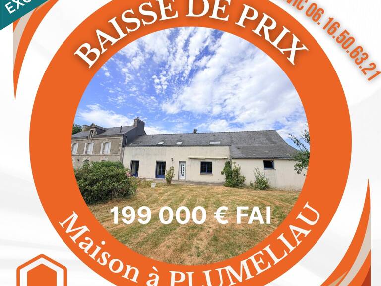 MAISON TRADITIONNELLE DE 123 M2 SUR UN TERRAIN DE 6328 M2 A PLUMELIAU BIEUZY — photo 1