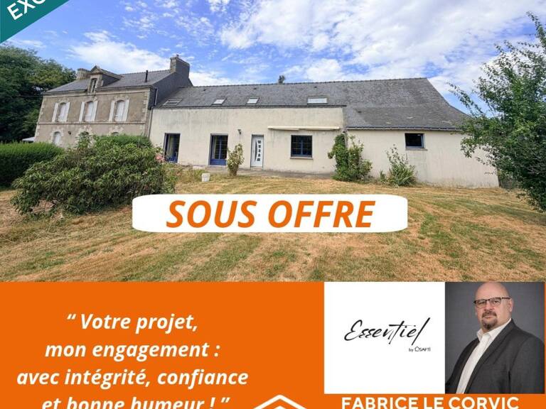 MAISON TRADITIONNELLE DE 123 M2 SUR UN TERRAIN DE 6328 M2 A PLUMELIAU BIEUZY — photo 1