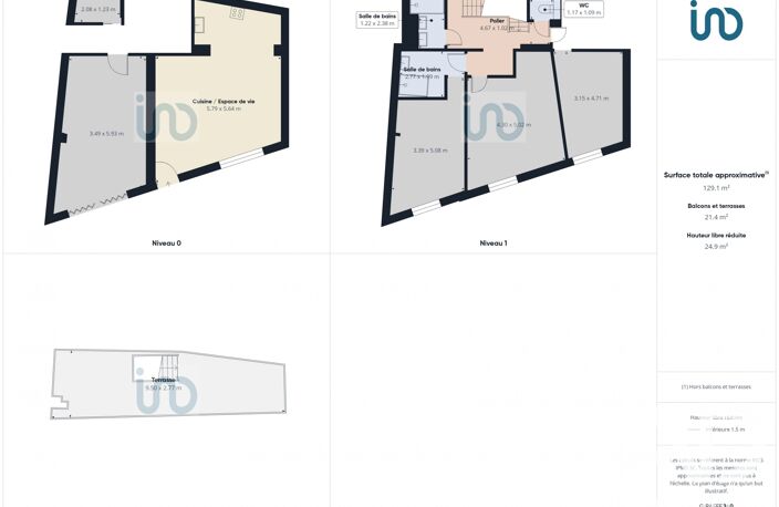 Vente Maison/villa 5 pièces — photo 5