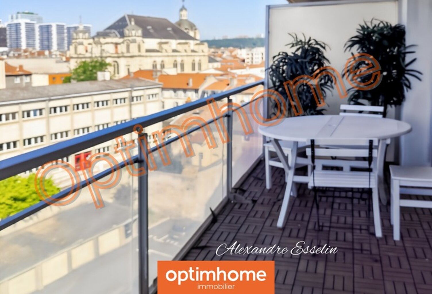 Superbe studio de 36,55 m² avec balcon panoramique – Nancy Centre — photo 1
