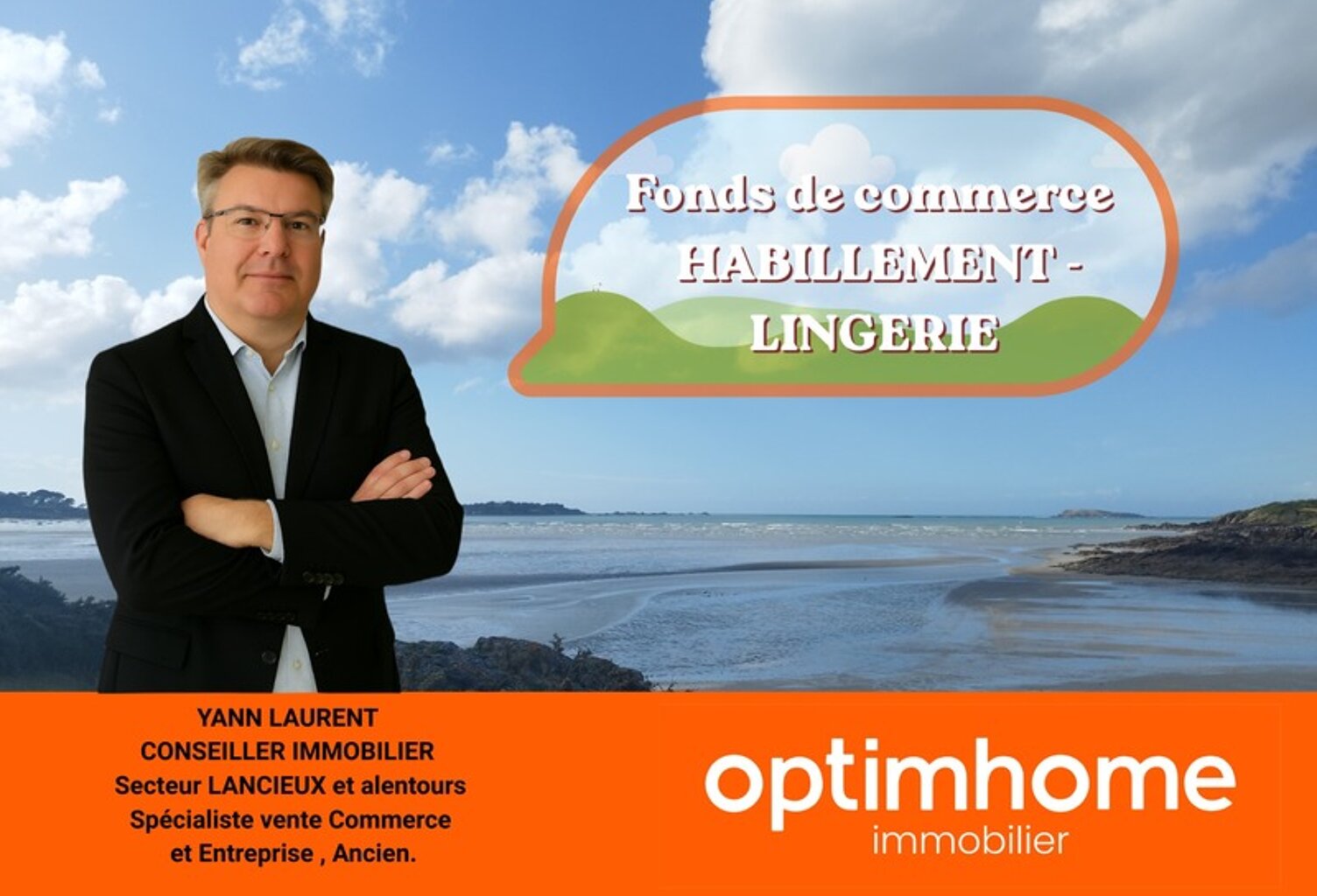 BOUTIQUE DE LINGERIE – À DEUX PAS DE LA PLAGE – FORTE VISIBILITÉ — photo 1