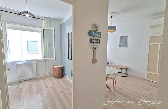 Appartement rénové à vendre à MARSEILLE 7EME ARRONDISSEMENT (13), 3 pièces, 40 m², à 50 m de la plage des Catalans — photo 3