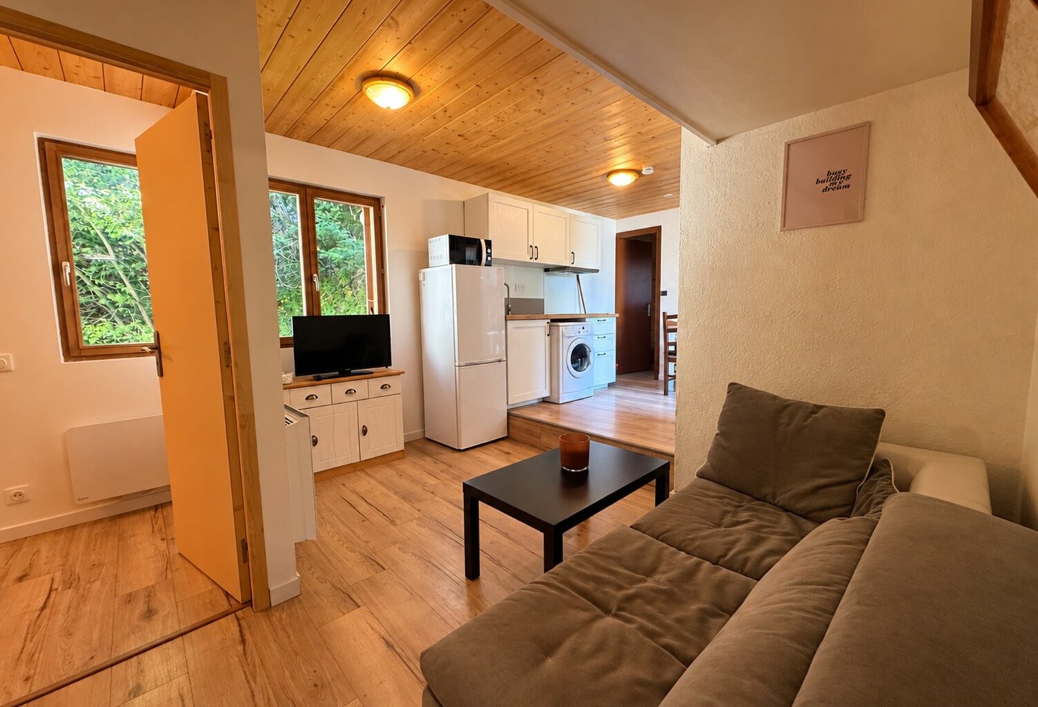 Appartement en rez de jardin à vendre 3 pièces de 43 m2 - SAINT JEAN DE SIXT (74) — photo 1