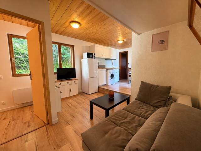Appartement en rez de jardin à vendre 3 pièces de 43 m2 - SAINT JEAN DE SIXT (74) — photo du bien