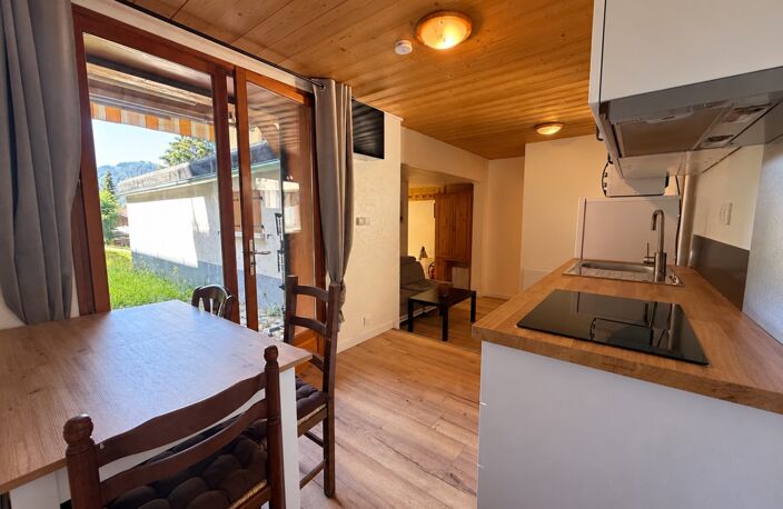 Appartement en rez de jardin à vendre 3 pièces de 43 m2 - SAINT JEAN DE SIXT (74) — photo 2