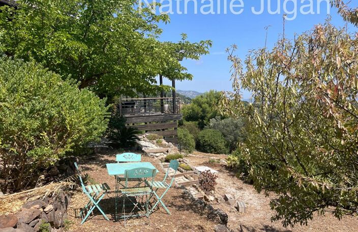 OLLIOULES - Maison d'architecte EVOLUTIVE de 145 m2 - Vue MER EXCEPTIONNELLE, CALME, CAMPAGNE, SECURISE, SANS VIS A VIS, TERRASSE — photo 3