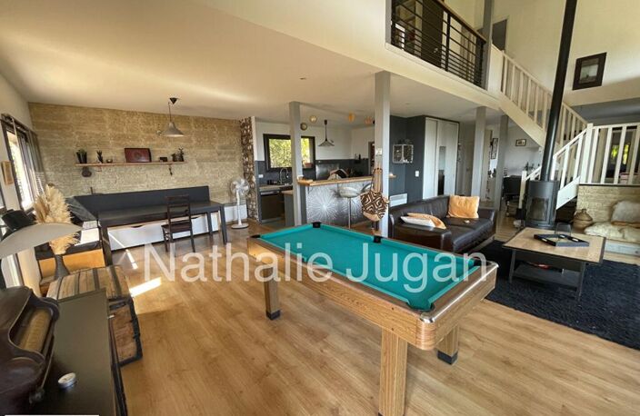 OLLIOULES - Maison d'architecte EVOLUTIVE de 145 m2 - Vue MER EXCEPTIONNELLE, CALME, CAMPAGNE, SECURISE, SANS VIS A VIS, TERRASSE — photo 4