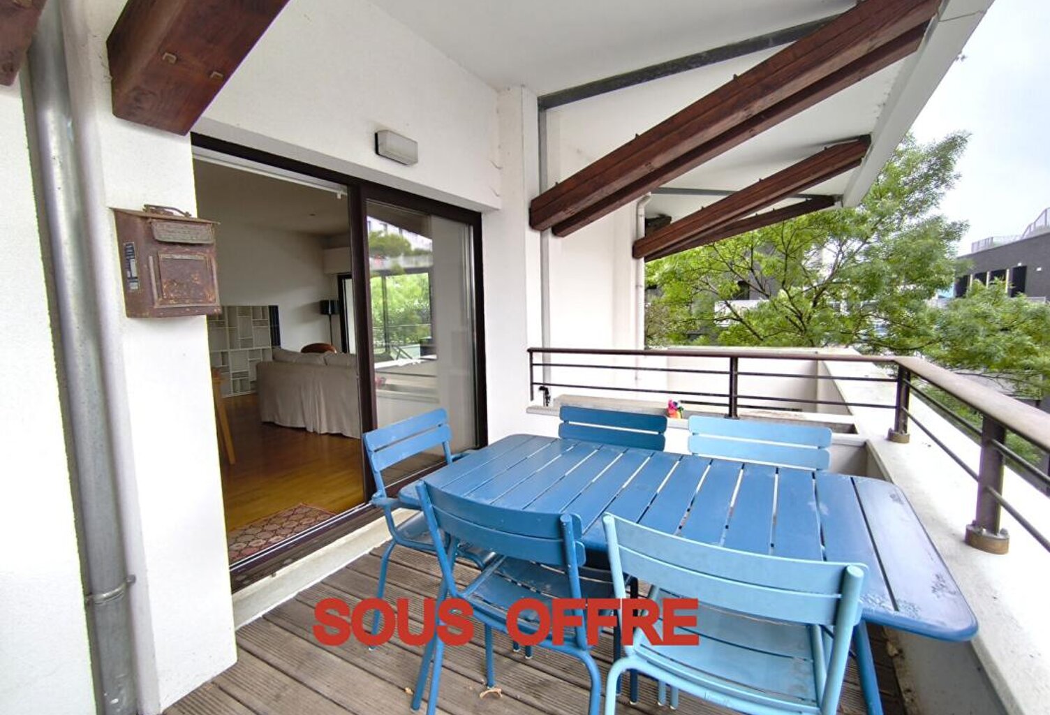Appartement Nantes 3 pièces 77 m2 avec 3 terrasses, box et cave — photo 1