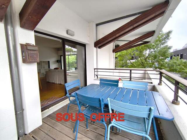 Appartement Nantes 3 pièces 77 m2 avec 3 terrasses, box et cave — photo du bien