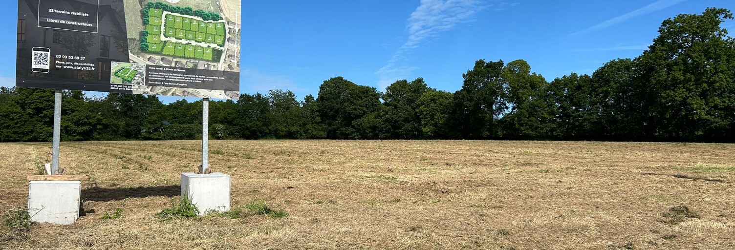 Terrain  313 m² à vendre à Javené (35133)