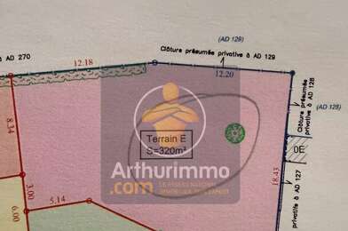 Terrain  260000 €