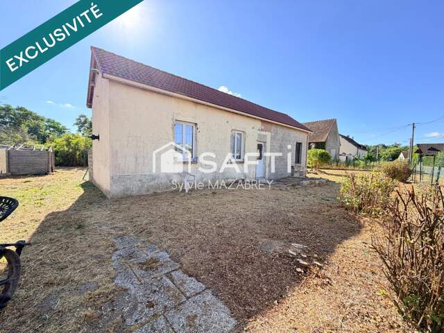 Maison de plain-pied avec terrain de 2 142 m²  Potentiel et environnement calme — photo du bien