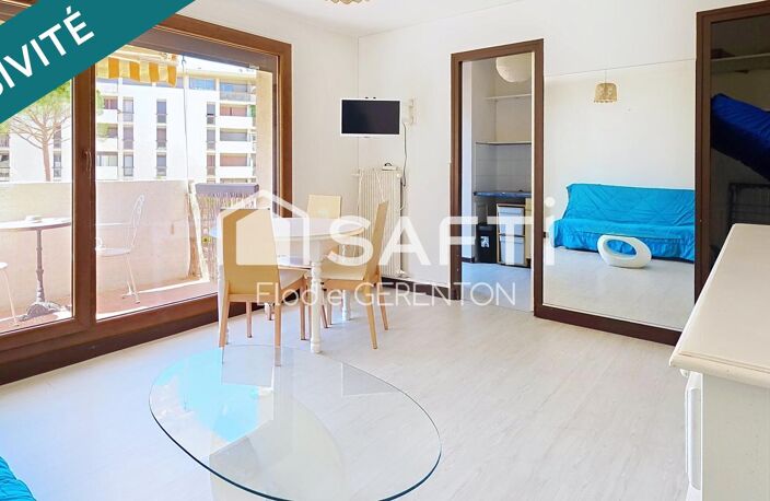 Studio dans résidence sécurisée avec piscine — photo 2