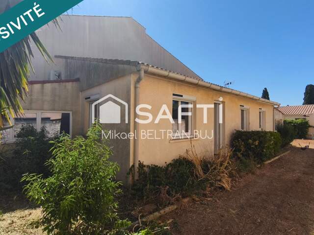 Frontignan  Villa de plain-pied entièrement rénovée avec grand terrain piscinable — photo du bien