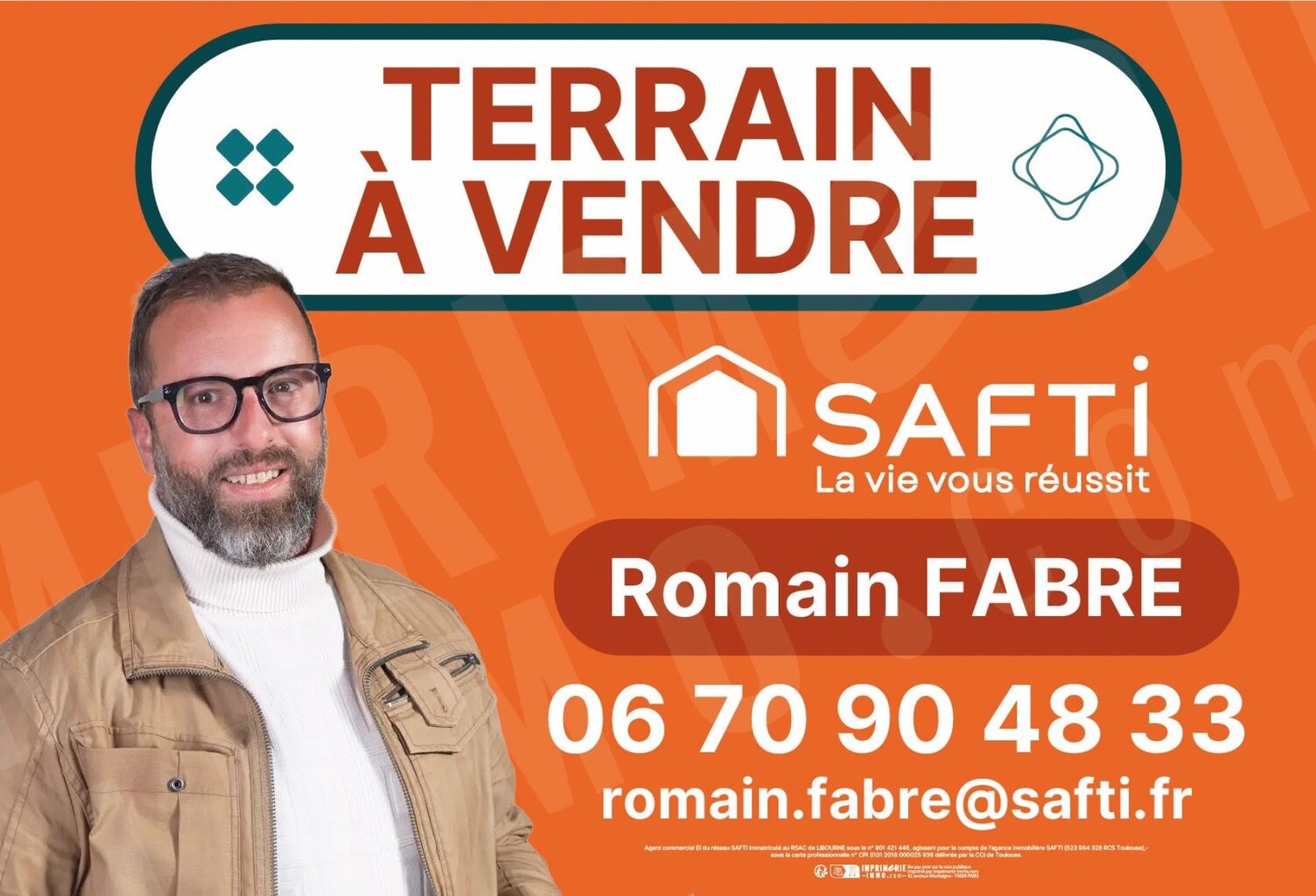 Terrain constructible de 5000m2 à usage industriel « emplacement bien placé » — photo 1