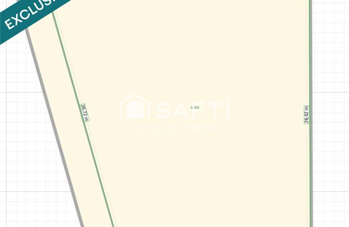 Terrain de surface moyenne, en bas de ville, secteur résidentiel, vue dégagée — photo 3