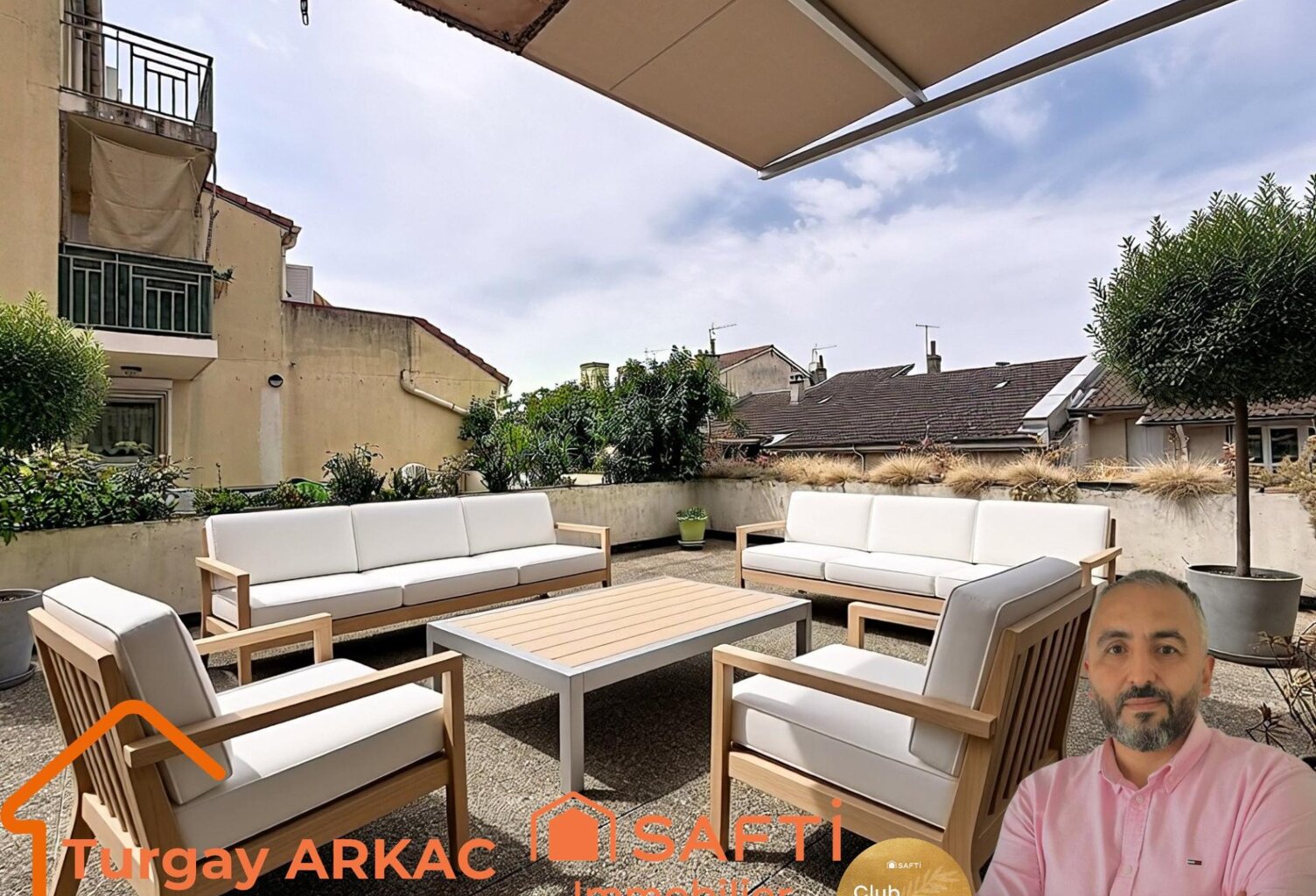 Grand appartement en duplex inversé avec Terrasse — photo 1