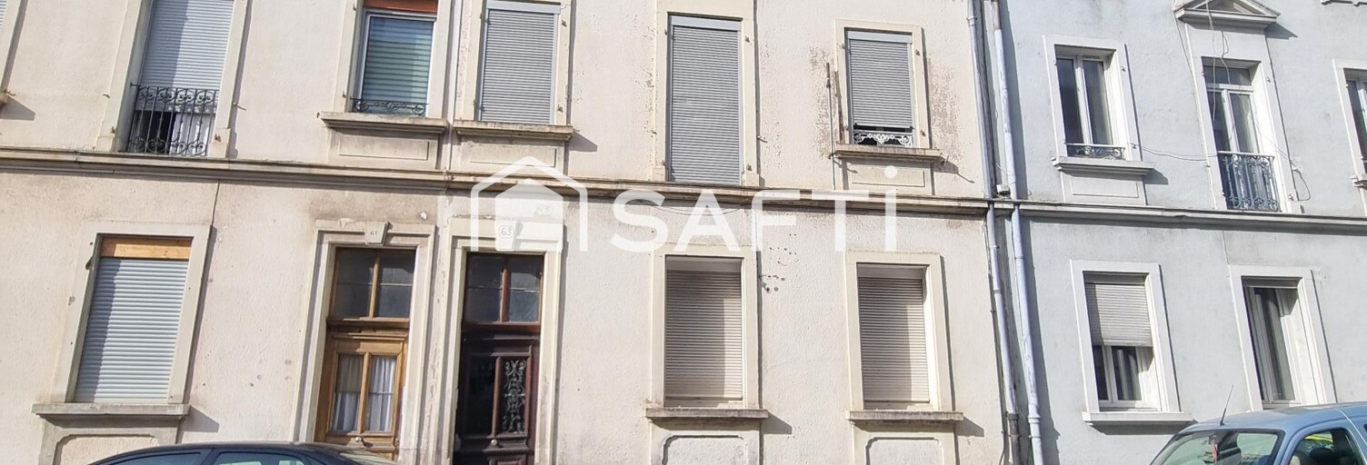 Immeuble  220 m² à vendre à Mulhouse (68100)