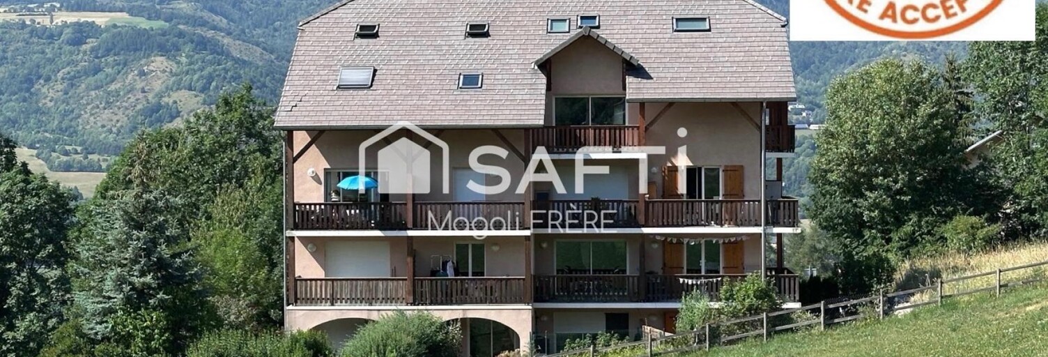 Appartement 3 Pièces 57 m² à vendre à Saint-Léger-les-Mélèzes (05260)