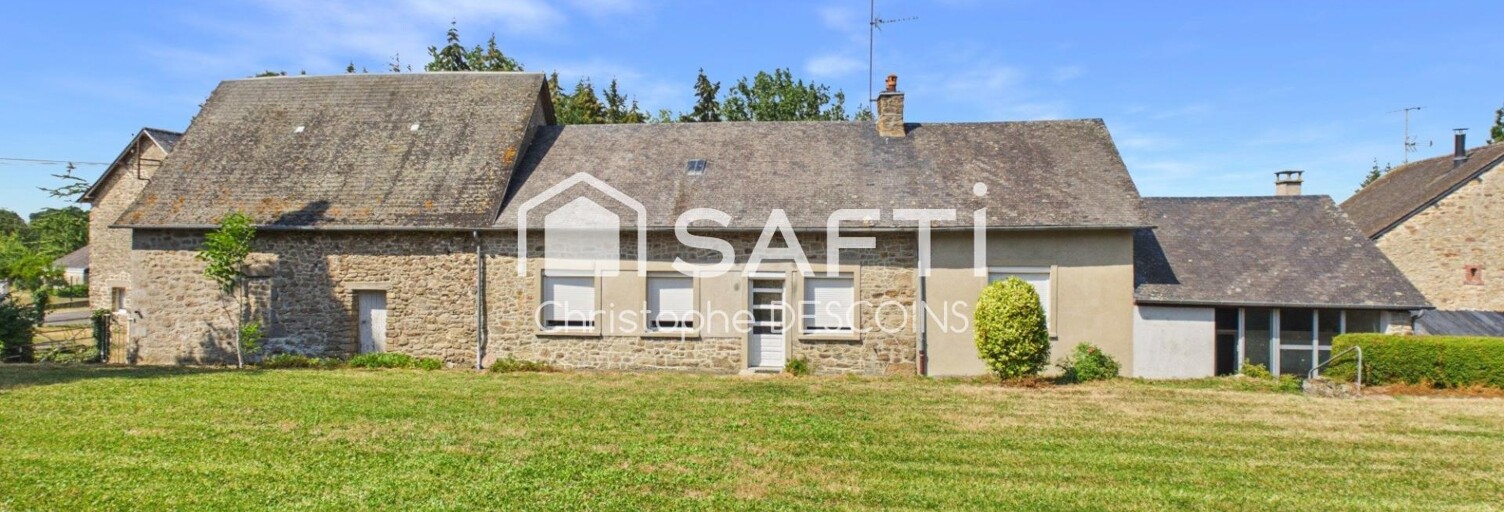Maison 4 Pièces 73 m² à vendre à La Bazoge-Montpinçon (53440)