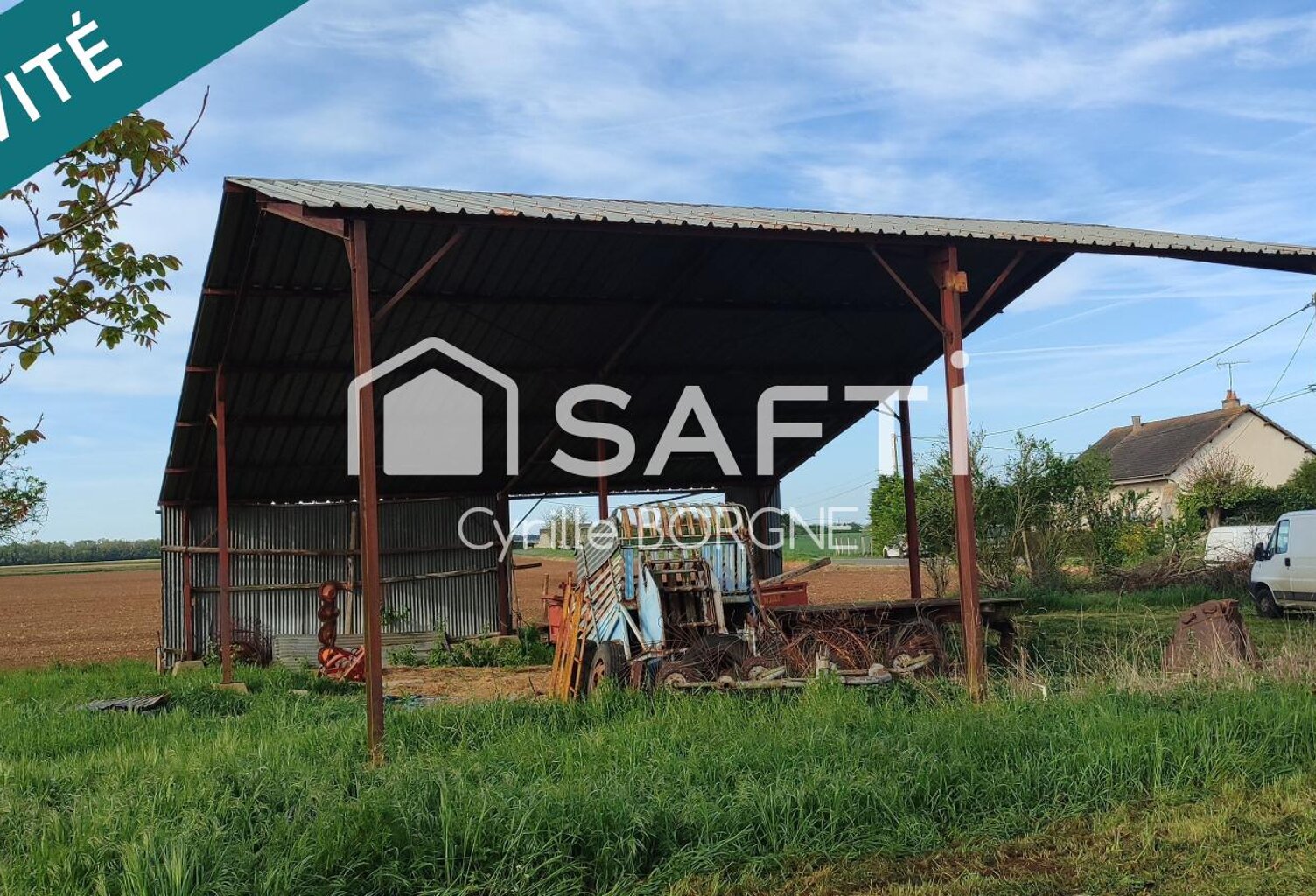 Hangar avec potentiel de construction sur 1 350 m² ! — photo 1