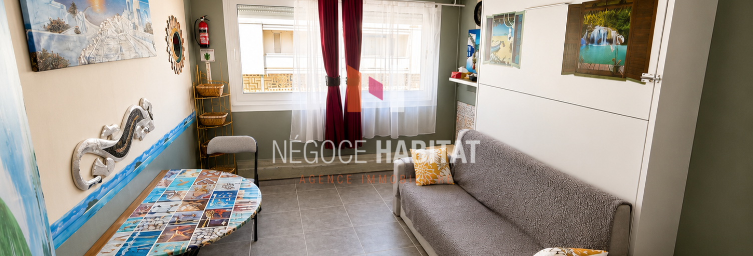 Appartement 1 Pièce 18 m² à vendre à La Grande-Motte (34280)