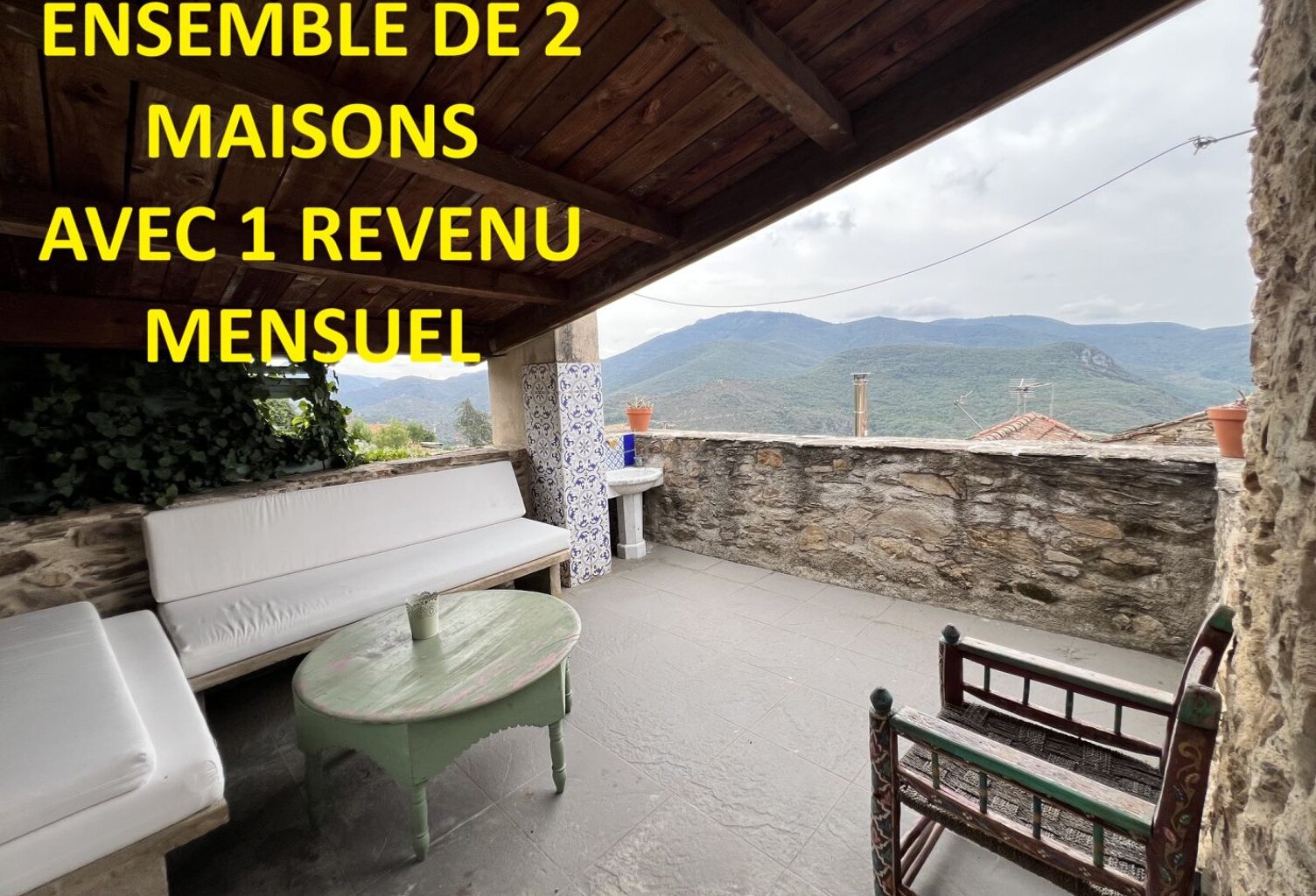Maison 2 maisons avec terrasses — photo 1