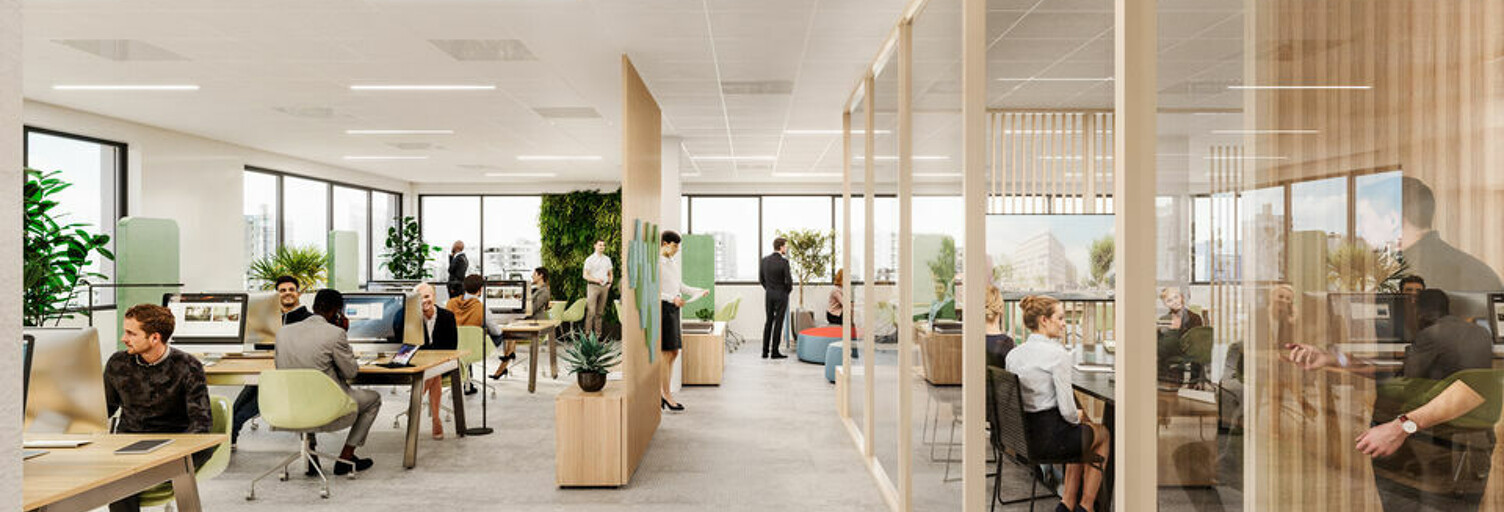 Bureau  3983 m² à louer à Villeurbanne (69100)