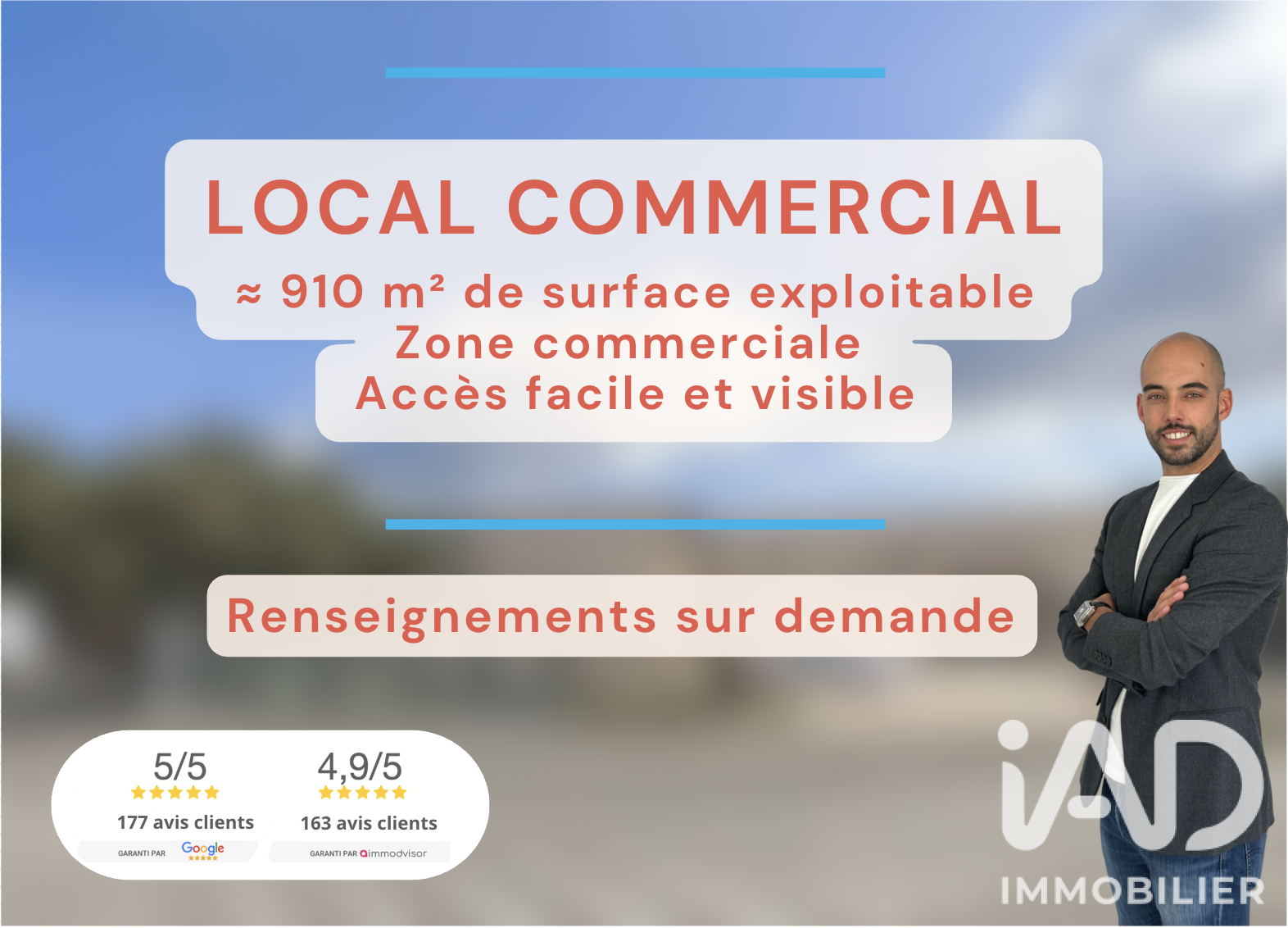 Agence immobilière de I@D FRANCE