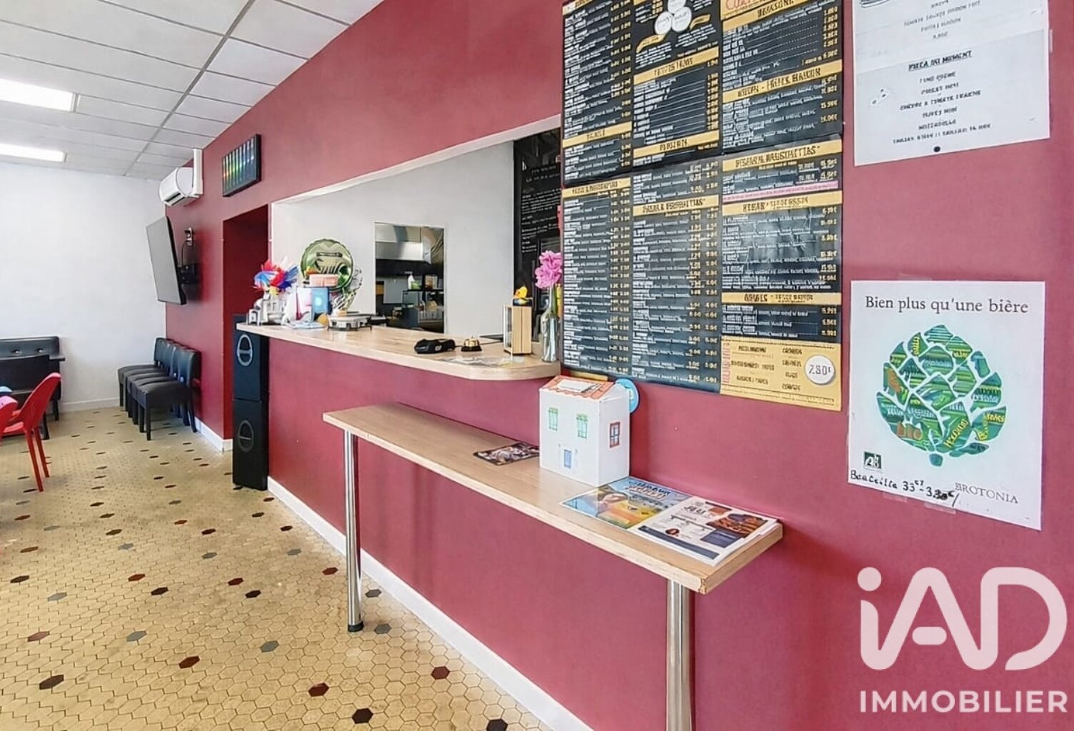 Vente Restauration rapide 180 m&sup2; — photo 1