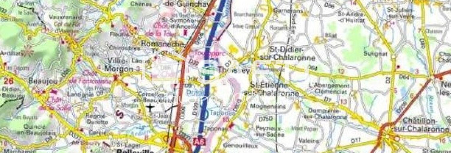 Terrain  600 m² à vendre à Jullié (69840)