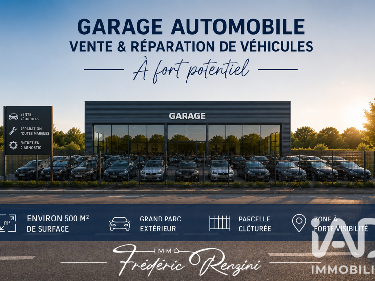 Vente Garage, Station-service 500 m&sup2; — photo 1