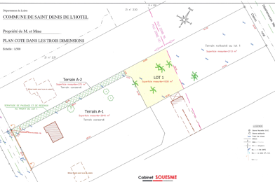 Terrain  159500 €