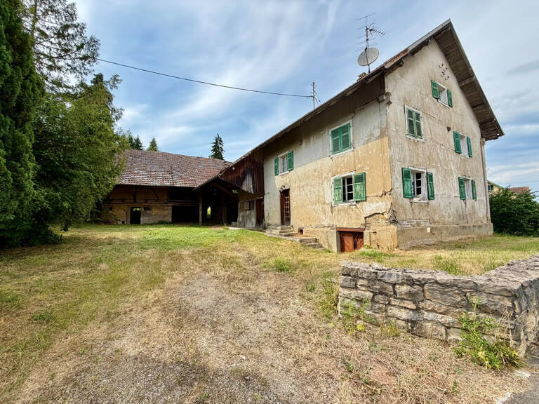 Vente authentique maison Alsacienne à rénover -- Proche Suiss — photo 1