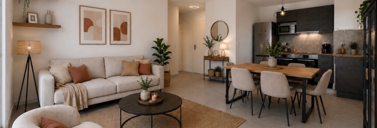 Appartement 3 Pièces 62 m² à vendre à Pinsaguel (31120)