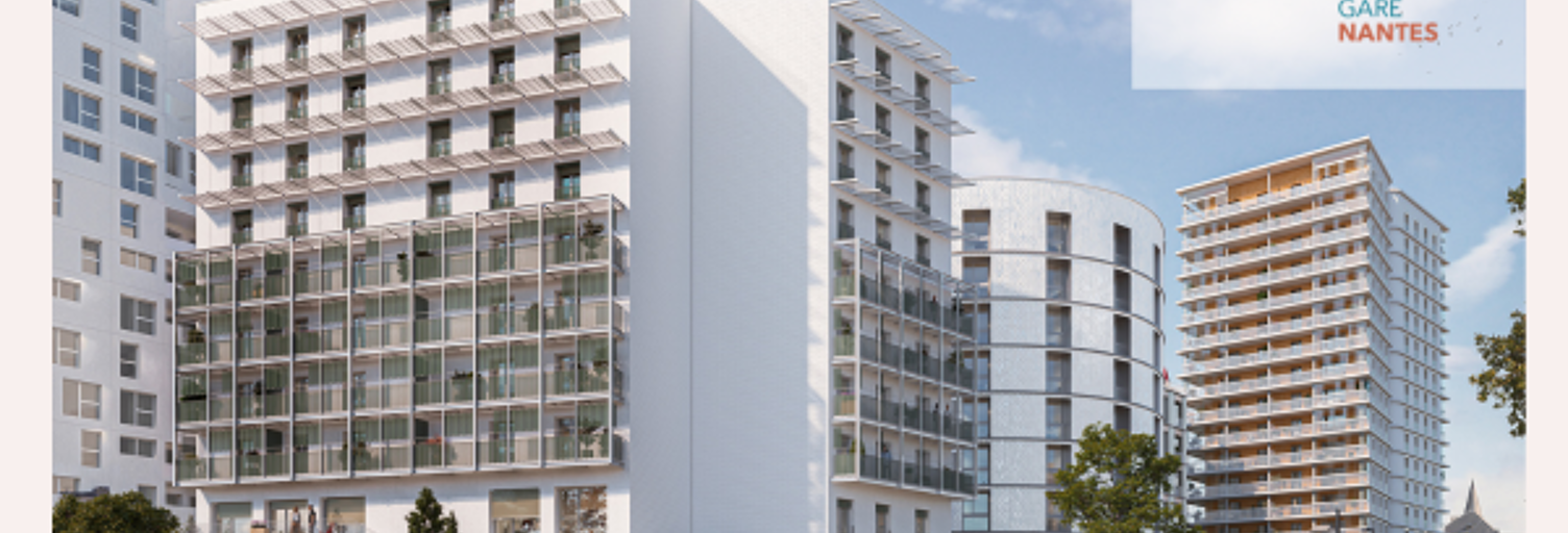 Appartement neuf T1 Pièce 18 à 33 m² à vendre à Nantes (44000)