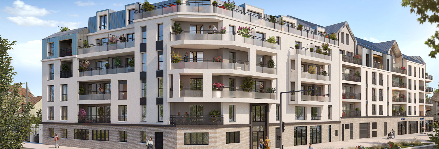 Appartement neuf T1, T2, T3 Pièce 28 à 62 m² à vendre à Chennevières-sur-Marne (94430)