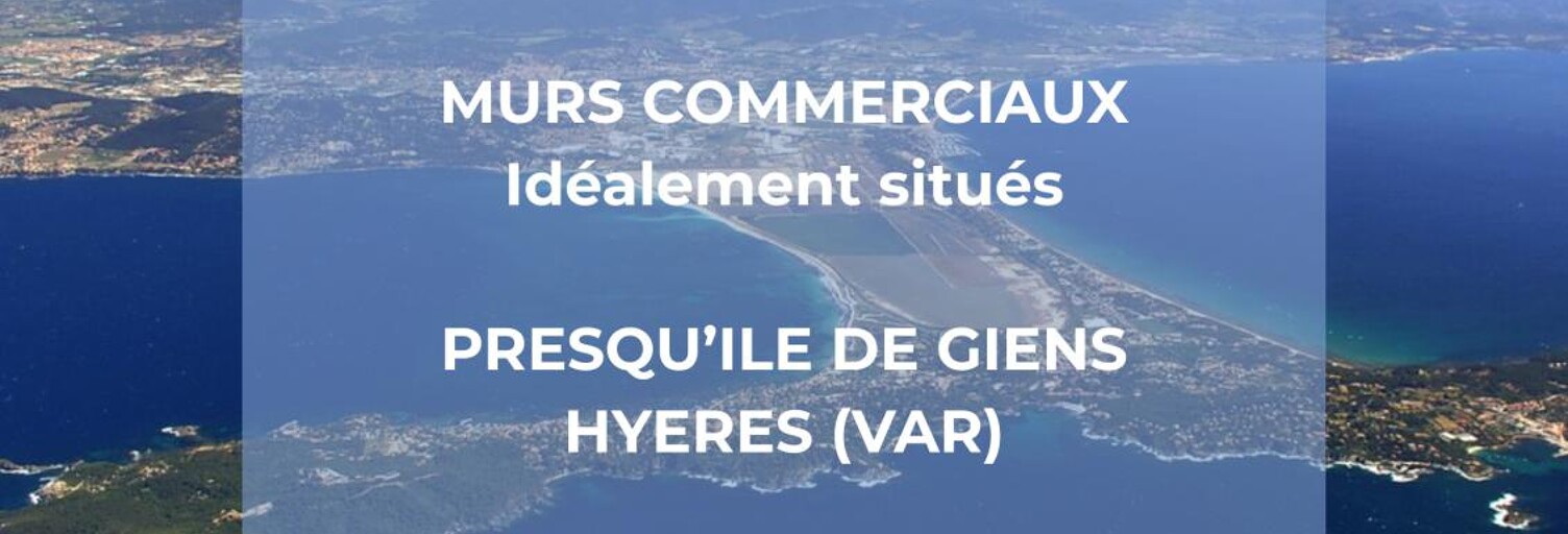 Commerce  50 m² à vendre à Hyères (83400)