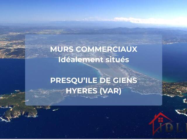 EMPLACEMENT COMMERCIAL IDÉALEMENT SITUÉ A GIENS — photo du bien