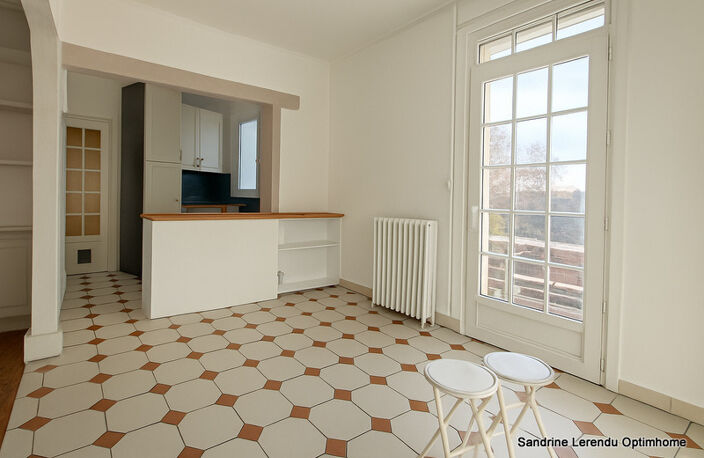 Maison de ville – Ancienne Maison de Maître en brique et silex – Rouen  – 109 m² – 4 chambres – Jardin — photo 5
