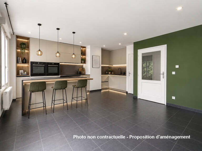 CHEMIN DE FONTANIERE LA MULATIERE EN LIMITE DE SAINTE-FOY AP — photo 1