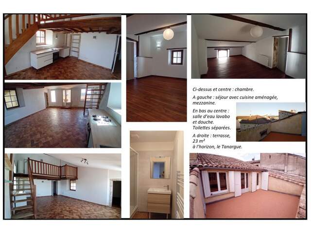 Appartement de 74m2 à louer sur Aubenas — photo du bien