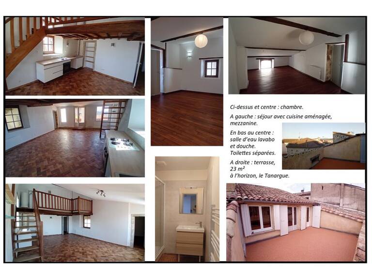 Appartement de 74m2 à louer sur Aubenas — photo 1