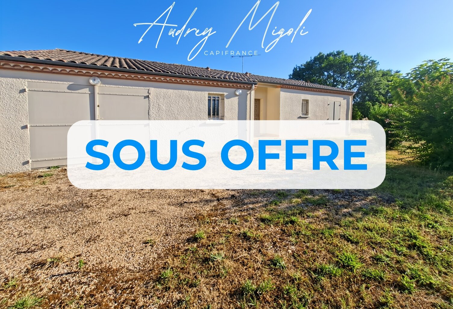 Maison de plain-pied de 90m², proche commerces, avec garage, terrain plat et clôturé — photo 1