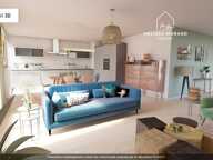 Appartement à vendre 3 pièces au dernier étage à RUMILLY (74) — photo 2