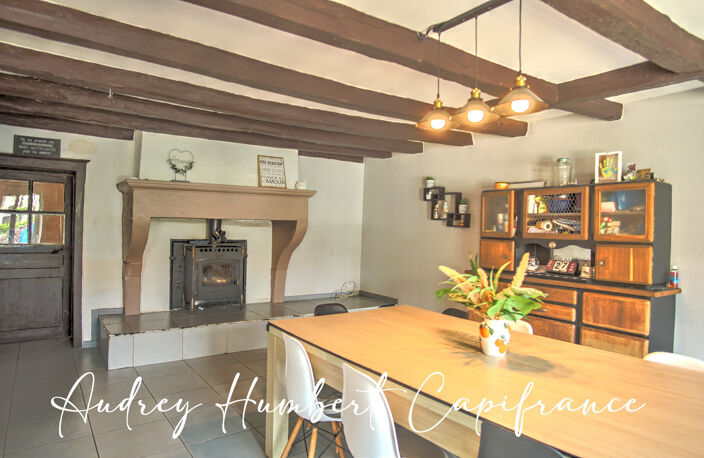 Maison à vendre SAINT MAURICE SOUS LES COTES (55) - grand séjour et salon- poele à bois - grange et jardin — photo 3