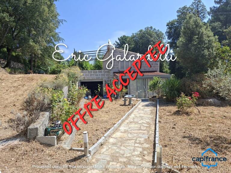 SOUS OFFRE ACCEPTEE!  Maison traditionnelle Corse en pierres de taille rénovée à SAN GAVINO DI CARBINI VILLAGE (20) — photo 1