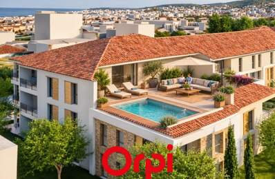 BANDOL CENTRE : VUE MER,  PISCINE, TERRASSE, PARKING — photo du bien